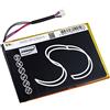 akku-net Batteria per Tablet Toshiba modello PA5183U-1BRS, 3,7V, Li-Polymer