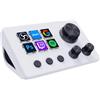Treaslin N3 Stream Controller deck programmabile con tasti LCD e manopole di controllo macro personalizzato per streaming (OBS, Twitch), creazione di contenuti (Adobe), Gaming-Win&Mac