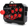 EBTOOLS Bastone portatile da combattimento arcade, bastone da combattimento arcade da combattimento USB joystick stick controller per interruttore/PC/PS3