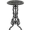 aubaho Tavolo da Giardino Ferro 72cm tavolino d'appoggio Stile Antico