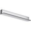 PpeiliL 1 Cascata da Incasso a Parete in Acciaio Inossidabile 304 Personalizzabile for Piscina, Spa, Cortile e Decorazione dell'acquario(Silver,35cm)