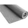 COVER IT Frangivista per Balcone Premium 240 g/m² 80 x 700 cm - Schermo Privacy per Balcone con Intreccio Goffrato per Balcone, terrazza e ringhiera, Grigio