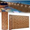 Generico Recinzione in Canne Naturali, Privacy Canne per Esterno 80x100 100x200 140x300 160x600 180x800cm Recinzione in bambù per Rotoli Decorativi Frangivista Balcone Canniccio