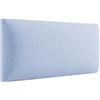 MEBLE ANGELO Angelo - Imbottitura da parete - Pannelli da parete 3D letto - Cuscino da parete - Pannelli imbottiti - Pannelli imbottiti - Pannelli da parete - Azzurro 70 x 30 - Pannelli per tappezzeria - Pannelli