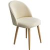 Generico Chair Covers with Backrest 4/6 Pieces Elegant Stretch Chair Covers for Dining Room Office Chair Cover with Round Back Jacqaurd Washable (Color : F, Size : 4pcs)