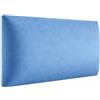 MEBLE ANGELO Angelo - Imbottitura da parete - Pannelli 3D - Cuscino da parete - pannello imbottito - Blu 50 x 25 cm - Tappezzeria