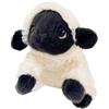 Generisch Pecora giocattolo, simpatica bambola bianca e nera, peluche a forma di pecora, per bambini e ragazze, soggiorno, dormitorio di studenti, appartamento, cameretta dei bambini, camera da