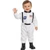 FIESTAS GUIRCA | Costume da Astronauta Bambini - Tuta Spaziale per Bambini - Costumi da Pilota e Esploratore dello Spazio per Halloween, Carnevale e Feste in Maschera - Bianco e Nero