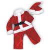 Generico COSTUME VESTITO BABBO NATALE BIMBO 9-10 ANNI in CINIGLIA Completo Coordinato