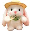 Yhjxly Coniglietto Pasquale con Orecchie a Lecca-lecca - Con Cappello Rimovibile, Peluche Super Morbido, Ideale per Bambini, Ragazzi e Ragazze, Regali di Pasqua