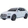 Generic LIUHAN 1:24 per Audi Q5 SUV in lega pressofusa per auto in metallo da collezione(White)