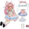 LINYARTH Bambole BJD ispirate agli anime originali -Smart Doll Bambola in scala 1/6 (30 cm) con volto dipinto a mano e completo di abbigliamento, per Natale, Halloween, compleanni (Luna)