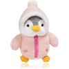 Iirlvior Peluche a forma di pinguino, 25 cm, colore: rosa, morbido peluche per coccolare e giocare, perfetto regalo Pudgy Penguins con morbido peluche per adulti