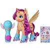 My Little Pony: A New Generation Sunny Starscout Canta in Rollers, Giocattolo da 22,5 cm con 50 reazioni, luci