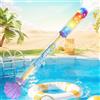 HItianya Glowing Rainbow Led Water Blaster, Fireworks Water Gun with Lights, Firework Style Water Squirter High Pressure Pull-Out Water Blaster, Fireworks Effect Water Spray Toy for Pool (D)