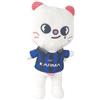 GETBSTOOP Peluches SK ZOO, Bambole Giocattolo da Collezione Stray-Kids, Portachiavi Serie 'Karma' di 10 cm, Carino Personaggi Anime e Cartoni, Pupazzi Morbidi Wolf Chan Jiniret Bbokari Leebit per Bambini