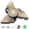 TGKYK Fidget Toys, TGKYK Finger Hand Spinner Metal, Glow in The Dark Spinning, ADHD per lAnsia Anti-Stress Autismo Fidgets Migliore edc Toy a Mano Cuscinetto Giocattolo, per Bambini Adulti - Arancione