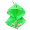 niannyyhouse 10 cm ~ 15 cm bambola di peluche vestiti impermeabile bambole vestire ciondolo (verde)