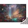 SBMASCJJZRCV Santuario Cascata 1000 Pezzi Puzzle Carta Adulti Allenamento Mentale Carta Spessa Puzzle Paesaggio Decorazione Parete 38x26cm/1000pcs
