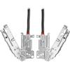 LUTH Premium Profi Parts Set cerniera porta sinistra destra compatibile con Electrolux 4055474946 per lavastoviglie (2 pezzi)
