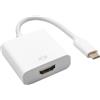 Akyga Adattatore USB C 3.1 - HDMI Akyga AK-AD-53 da 4K a MacBook con cavo di 15 cm