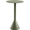 Hay - Tavolo bar alto Palissade - Verde - Calcestruzzo tinto - Designer Ronan & Erwan Bouroullec