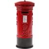 red metal britain london street cassetta postale salvadanaio salvadanaio 15cm