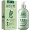 LMDGDS Shampoo al rosmarino contro la caduta dei capelli per donne e uomini, shampoo al rosmarino per favorire la densità e il rinforzo dei capelli - formula senza solfati con biotina, 200 ml
