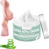 Chenduoran Crema Urea al 40%, 150g Crema Piedi Secchi Sscrepolati, con acido ialuronico, tea tree e aloe vera, per Un'idratazione Profonda, Mani e Talloni, Ammorbidisce ed Elimina Calli, Rimozione per Uomo Donna