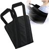 FUHAMJ 1 Pezzi Cintura Di Sollevamento Per Il Trasferimento Del Paziente, Impugnatura Ergonomicam, Per Il Trasferimento Del Letto, Per Disabili, Anziani, Geriatrici, Feriti 79 * 24 Cm(Nero)