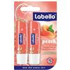 Labello Fruity Shine Peach Lip Balm 4,8 g (Dualpack) by Labello