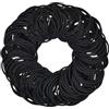 KEYRI 200 PCS Elastici Capelli Bambina Durevole 2mm Elastici Capelli Donna | Accessori per Capelli Elevata Elasticità Scrunchies per Capelli Elastici per Capelli per Donne Ragazze e Uomini