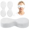 Styquenzer 100 mascherine usa e getta per gli occhi, in tessuto non tessuto, per la cura degli occhi, fai da te, trasparenti, per spa, spa, trattamenti per la cura della pelle, per la cura della pelle