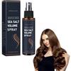 Cutiolly Sea Salt Spray,Spray Sale Marino per Capelli Uomo,Sale Marino Spray per Capelli,Spray al Acqua Salata per Capelli,Volumizzante per Aggiungere Volume e Texture