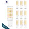 foroureyes 10 pz Super luminoso G9 LED lampadina di mais 110V 220V 6W 690lm ceramica senza Filcker luce LED per la casa lampadari di cristallo illuminazione della lampada