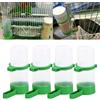 NONE 4 pezzi/lotto mangiatoia per uccelli abbeveratoio abbeveratoio clip per animali domestici per mangiatoia per uccelli attrezzature agricole (dimensioni: M)