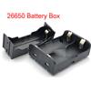 SZEKS 1S 2S 26650 Portabatteria THM Custodia per batterie Scatola di immagazzinaggio 1 2 slot 26650 Batteria ricaricabile fai da te Shell con perno