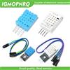 NONE 1 pz DHT11 DHT22 Sensore digitale di temperatura e umidità DHT11 DHT22 Modulo sensore di temperatura e umidità con cavo