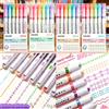 hopk Set da 6-24 Pezzi di Evidenziatori a Forma di Cuore e Fiore, Penna con Punta a Rullo per Linee Curve, Marcatore Kawaii Carino, Articoli di Cancelleria per la Scuola