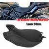 AUTOVIC Moto Inferiore 30mm Sedile Gobba Sedile Sella Cuscino Per Benelli TRK502 TRK502X TRK 502 TRK 502X Nero Vintage Sella Sedile