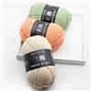 NONE 50g 4 strati di cotone al latte per maglieria filato di lana cucito tinto Lanas per uncinetto artigianale maglione cappello bambole cucito strumenti per maglieria