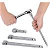 NONE Chiave a cricchetto a bussola Barra di prolunga 1/4 "3/8" 1/2 "50/75/100/125/150/250mm Barra lunga Manicotto dello sterzo Biella Accessori