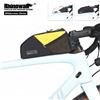 Rhinowalk Borsa per tubo superiore per bici Fissaggio a vite o cinghia Resistente all'acqua per Mtb e bici da strada Non tocca la gamba con cinghia di fissaggio del telefono
