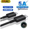 NNBILI Cavo di Ricarica Rapida NNBILI PD 45W Dual Type C per Samsung S23 S24 S25 S26 Plus Note 10 20 Ultra A54 A55