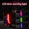 NONE Spia per portiera auto 1/2/4 pezzi, luce colorata fantasma, sempre all'apertura della porta, luce lampeggiante anti-collisione posteriore dell'auto