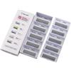 Clavier BDU2O Set di ciglia Ciglia a grappolo più morbide in seta sintetica 10 scatole per set Ciglia naturali a fascia nera