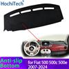 Per Fiat 500 500c 500e 2007-2024 Cruscotto Copertura Cruscotto Zerbino Tappeto Pad Ombra Mantello Coperta Accessori Auto 2020 2021 2022 2023