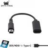 DATA FROG Cavo di Ricarica Type-C per Nuova 3DS XL, Nuova 2DS LL, 3DS, 2DS, DSI - Cavo di Alimentazione per Console di Gioco