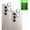 Micgita Vetro dell'obiettivo della fotocamera per Redmi 15 Protezione dell'obiettivo Lega di acciaio Invisibile HD Split-Type Design 3D Copertura completa