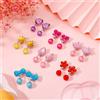 NONE 7 paia di clip per orecchio per bambini in stile coreano, adorabili clip per orecchio per animali dei cartoni animati, senza orecchini penetranti, per gioielli regalo per bambini